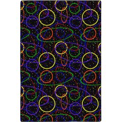 Neon Lights Looped 6' x 9' Area Rug in Color Fluorescent