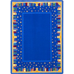 Kid Essentials Magic of Reading 10'9" x 13'2" Area Rug in Color Multi