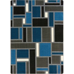 First Take Matilda 7'8" x 10'9" Area Rug in Color Sapphire