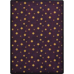 Any Day Matinee Milky Way 7'8" x 10'9" Area Rug in Color Wine
