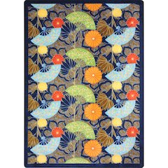 Kaleidoscope Pacific Rim 7'8" x 10'9" Area Rug in Color Brown