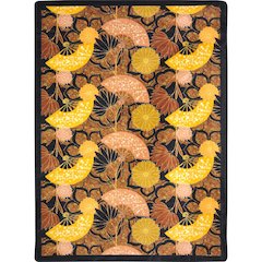 Kaleidoscope Pacific Rim 7'8" x 10'9" Area Rug in Color Burgundy
