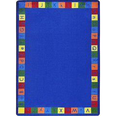 Kid Essentials Primarily Alphabett 10'9" x 13'2" Area Rug in Color Multi