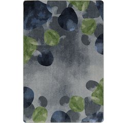 Kid Essentials Riverstone 10'9" x 13'2" Area Rug in Color Gray