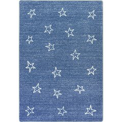 Claremont Kids Shine On 7'8" x 10'9" Area Rug in Color Blue Skies