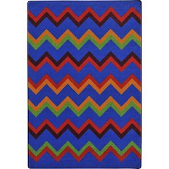 Kid Essentials Sonic 10'9" x 13'2" Area Rug in Color Primary