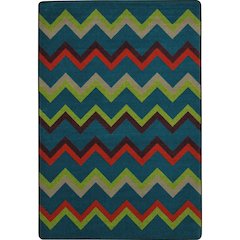 Kid Essentials Sonic 10'9" x 13'2" Area Rug in Color Tropics