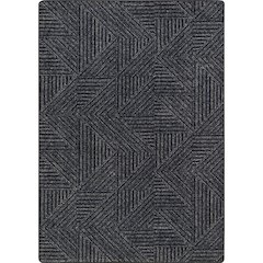 WorkSpace Above Board 10'9" x 13'2" Area Rug in Color Onyx