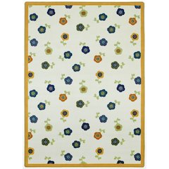 Kid Essentials Awesome Blossom 10'9" x 13'2" Area Rug in Color Bold