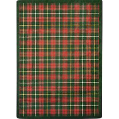Kaleidoscope Bit O' Scotch 10'9" x 13'2" Area Rug in Color Tartan Green