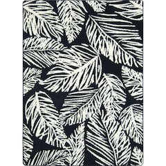 First Take Cordova 10'9" x 13'2" Area Rug in Color Midnight