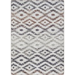 Diamond Oasis 10'9" x 13'2" Area Rug in Color Sunset