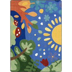 Dream Awhile 10'9" x 13'2" Area Rug in Color Multi