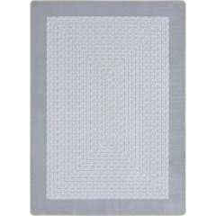 Kid Essentials Like Home 10'9" x 13'2" Area Rug in Color Silver