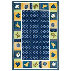 Kid Essentials Seeing Spots 10'9" x 13'2" Area Rug in Color Bold