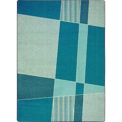 Kid Essentials Spazz 10'9" x 13'2" Area Rug in Color Teal