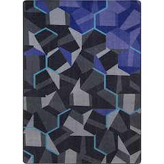 Kid Essentials Stealth 3'10" x 5'4" Area Rug in Color Violet