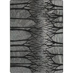 First Take Woodland Way 10'9" x 13'2" Area Rug in Color Fog
