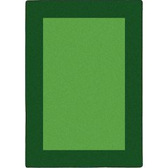 Kid Essentials All Around 5'4" x 7'8" Area Rug in Color Green