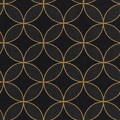 Kaleidoscope Eclipse 5'4" x 7'8" Area Rug in Color Gold