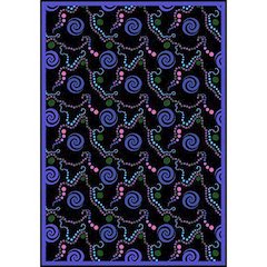 Kaleidoscope Pop Beads 5'4" x 7'8" Area Rug in Color Multi