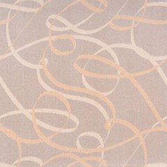 Playful Patterns Ribbons 5'4" x 7'8" Area Rug in Color Beige