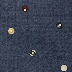 Games People Play Roll the Dice 7'8" x 10'9" Area Rug in Color Navy