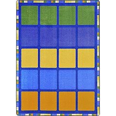 Kid Essentials Rowing 7'8" x 10'9" Area Rug in Color Multi
