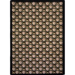 Games People Play Bases Loaded 3'10" x 5'4" Area Rug in Color Leather Glove