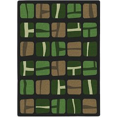 Kid Essentials BioBlocks 7'8" x 10'9" Area Rug in Color Meadow