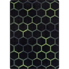 Kid Essentials Breakout 3'10" x 5'4" Area Rug in Color Emerald