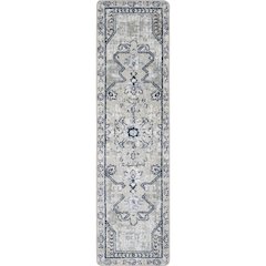 Canyon Tapestry 2'1" x 7'8" Runner Area Rug in Color Sandstone