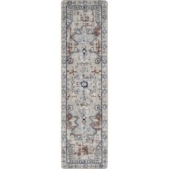 Canyon Tapestry 2'1" x 7'8" Runner Area Rug in Color Terracotta