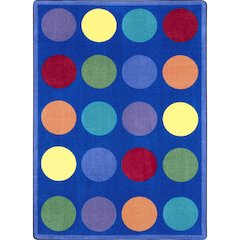 Kid Essentials Choose A Color 5'4" x 7'8" Area Rug in Color Multi