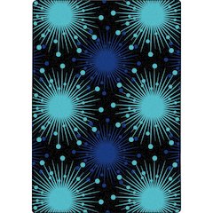 Kaleidoscope Cosmopolitan 5'4" x 7'8" Area Rug in Color Blue