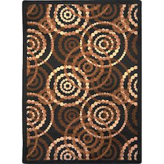 Kid Essentials Dottie 3'10" x 5'4" Area Rug in Color Desert