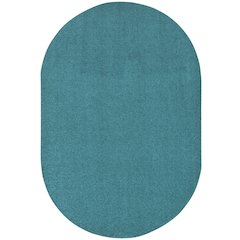 Kid Essentials Endurance 6' x 9' Oval Area Rug in Color Mint