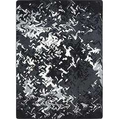 Kid Essentials Eruption 3'10" x 5'4" Area Rug in Color Arctic