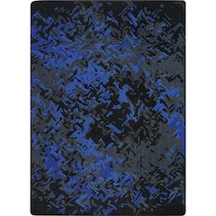 Kid Essentials Eruption 3'10" x 5'4" Area Rug in Color Sapphire