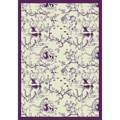 Kaleidoscope Fancy Fiddler 3'10" x 5'4" Area Rug in Color Dk. Beige
