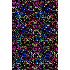 Neon Lights Fun and Games 4' x 6' Area Rug in Color Fluorescent