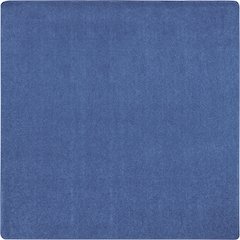 Kid Essentials Just Kidding 6' x 6'  Area Rug in Color Cobalt Blue