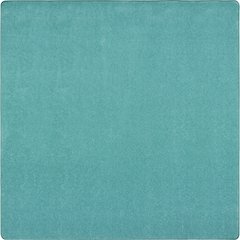 Kid Essentials Just Kidding 6' x 6'  Area Rug in Color Seafoam