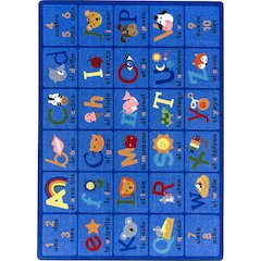 Kid Essentials La Fonica 5'4" x 7'8" Area Rug in Color Multi