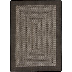 Kid Essentials Like Home 3'10" x 5'4" Area Rug in Color Chocolate