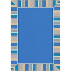 Kid Essentials Off the Cuff 3'10" x 5'4" Area Rug in Color Light Blue