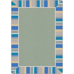 Kid Essentials Off the Cuff 3'10" x 5'4" Area Rug in Color Sage