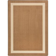 Kid Essentials Portrait 3'10" x 5'4" Area Rug in Color Mocha