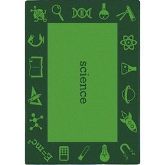 Kid Essentials STEAM 5'4" x 7'8" Area Rug in Color Science