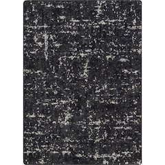 WorkSpace Stretched Thin 3'10" x 5'4" Area Rug in Color Onyx